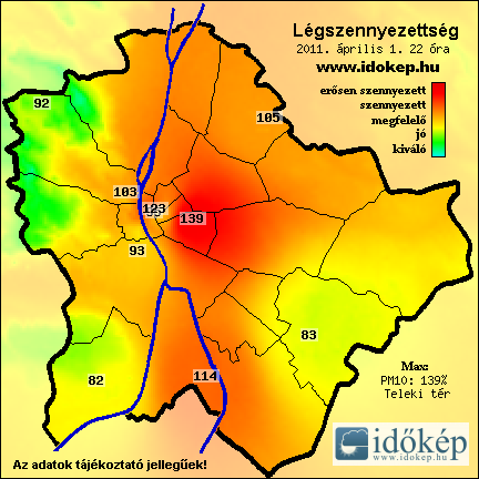 Budapest légszennyezettsége