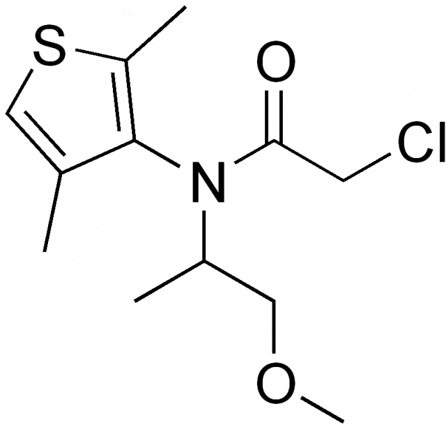 (RS)-2-Chloro-N-(2,4-dimethyl-3-thienyl)-N-(2-methoxy-1-methylethyl)acetamide