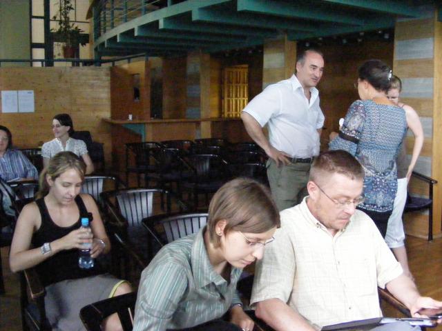 Résztvevők a KÖRINFO nyitó workshop-on