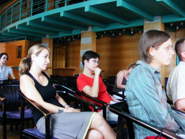 A workshop résztvevői