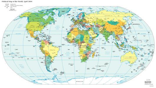 A Föld politikai térképe