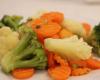 Zöldség főzés, párolás szódabikarbónával